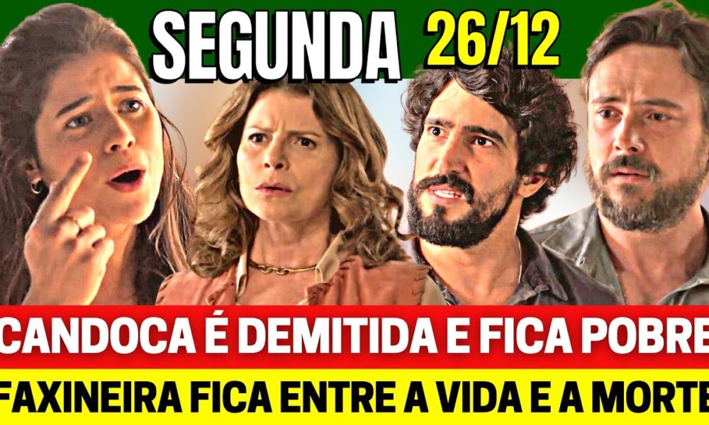 Mar Do SertÃo Capítulo De Hoje Segunda 26 12 Resumo Da Novela Das 6