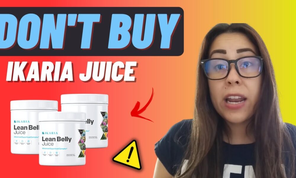 Ikaria Lean Belly Juice Review ⚠️(( BUYER BEWARE !)) Ikaria Juice ...