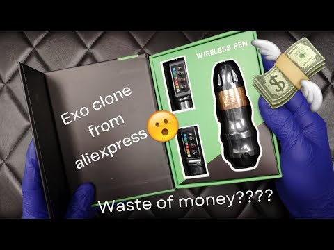 Aliexpress Tattoo Machine FK Exo Clone Review. I’m Very Surprised.