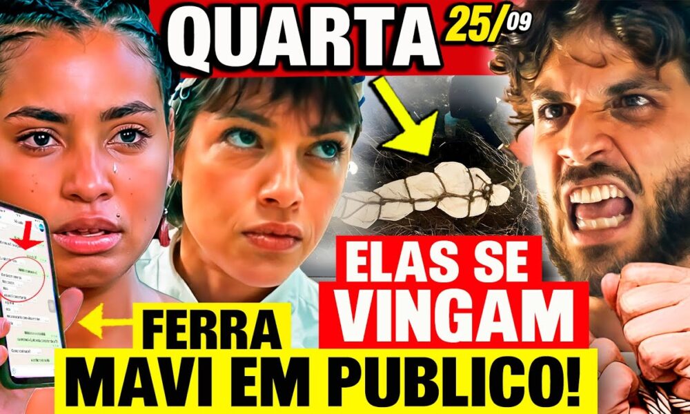 MANIA DE VOCÊ CAPITULO DE QUARTA – 25/09 – Resumo Completo da Novela mania de você Hoje! AO VIVO