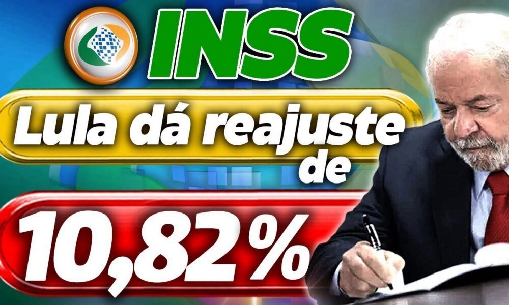 SAIU! LULA DÁ REAJUSTE de 10,86% AGORA! Atenção Aposentados e Pensionistas do INSS!